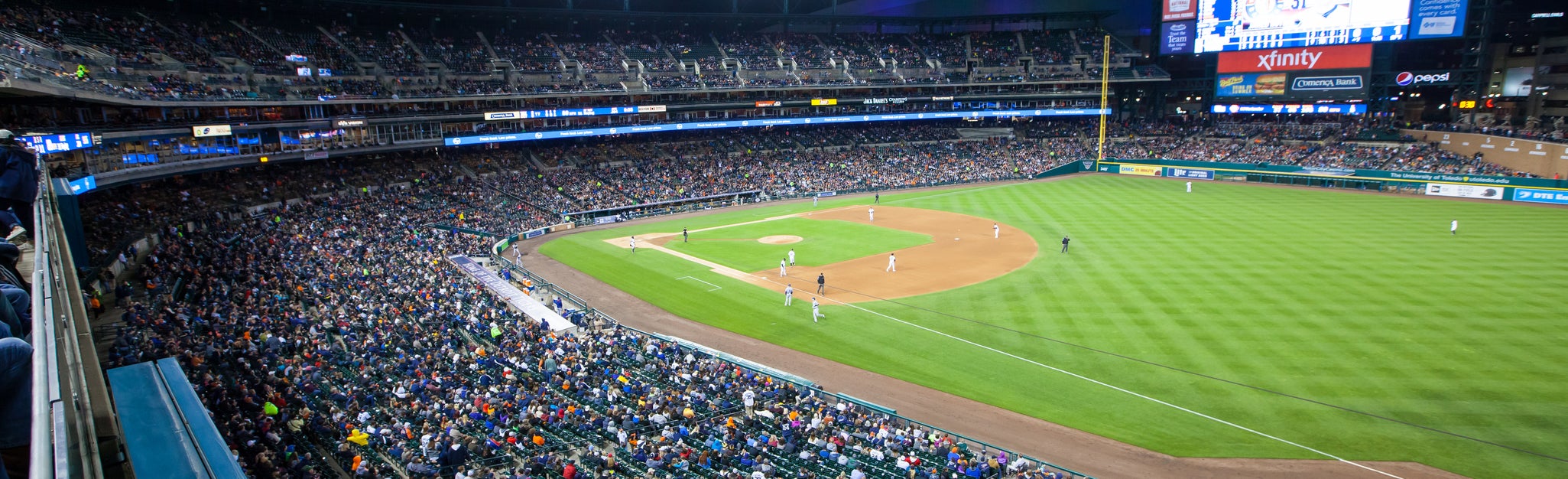 Seat view from Upper Box Right Field