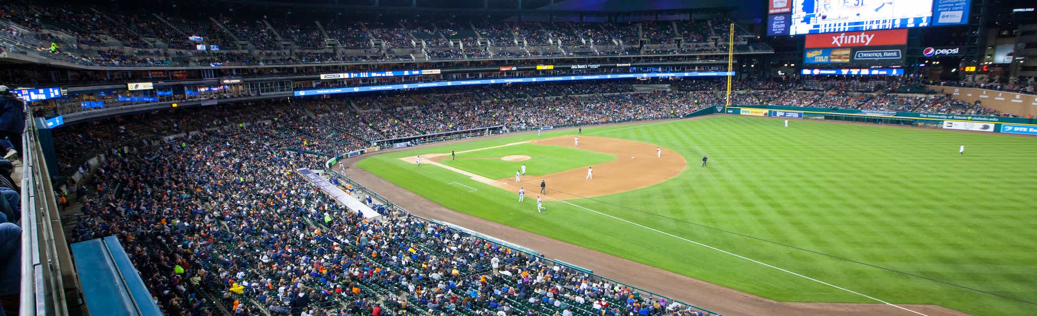 Seat view from Upper Box Right Field