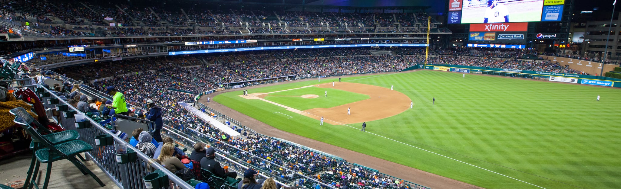 Seat view from Upper Box Right Field