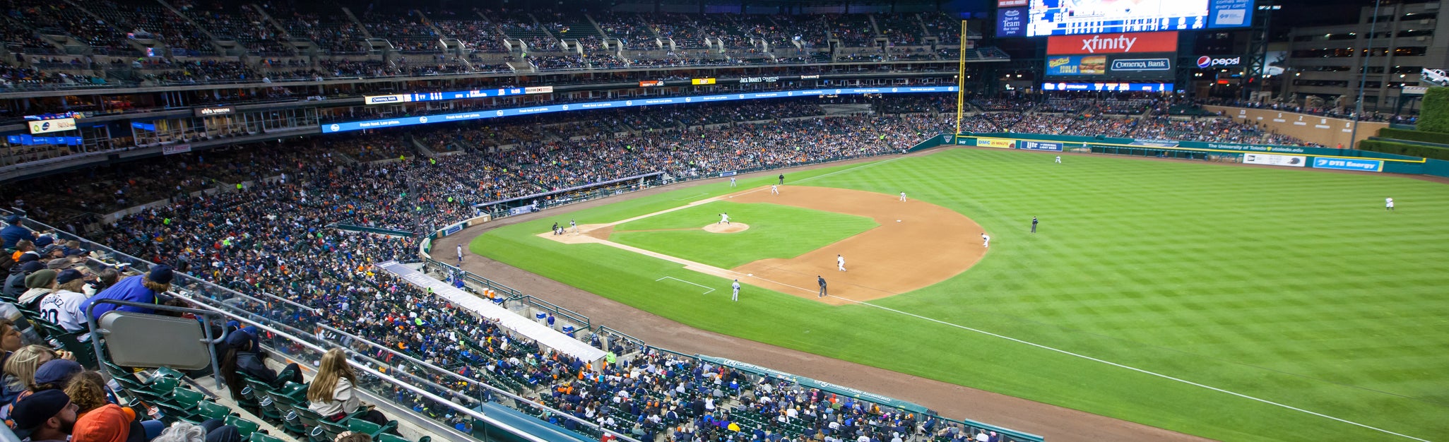 Seat view from Upper Box Right Field