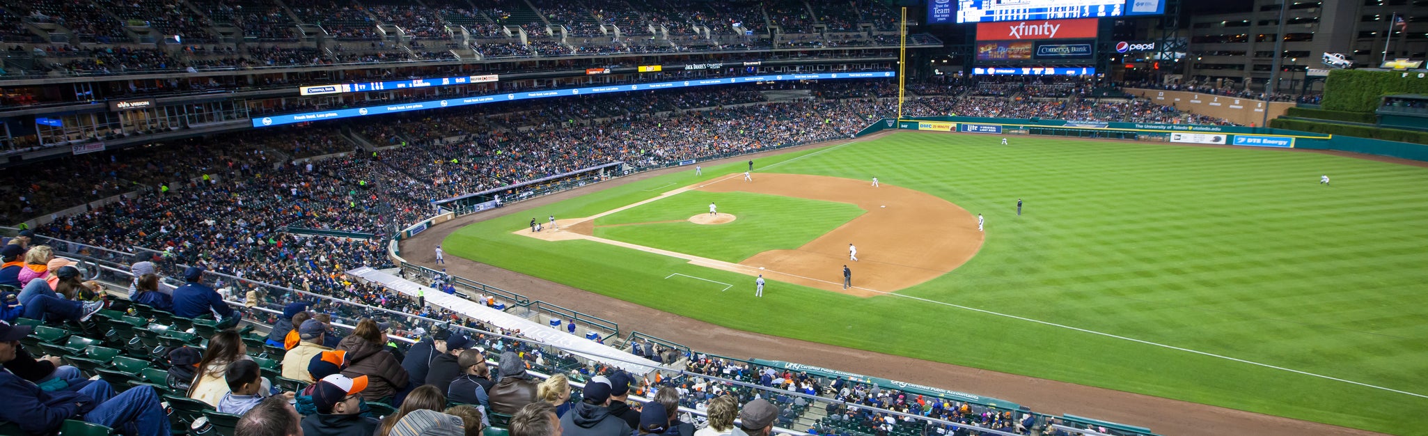 Seat view from Upper Box Right Field