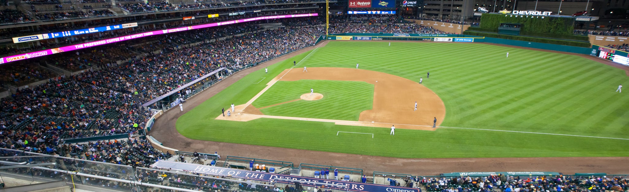 Seat view from Upper Box Infield