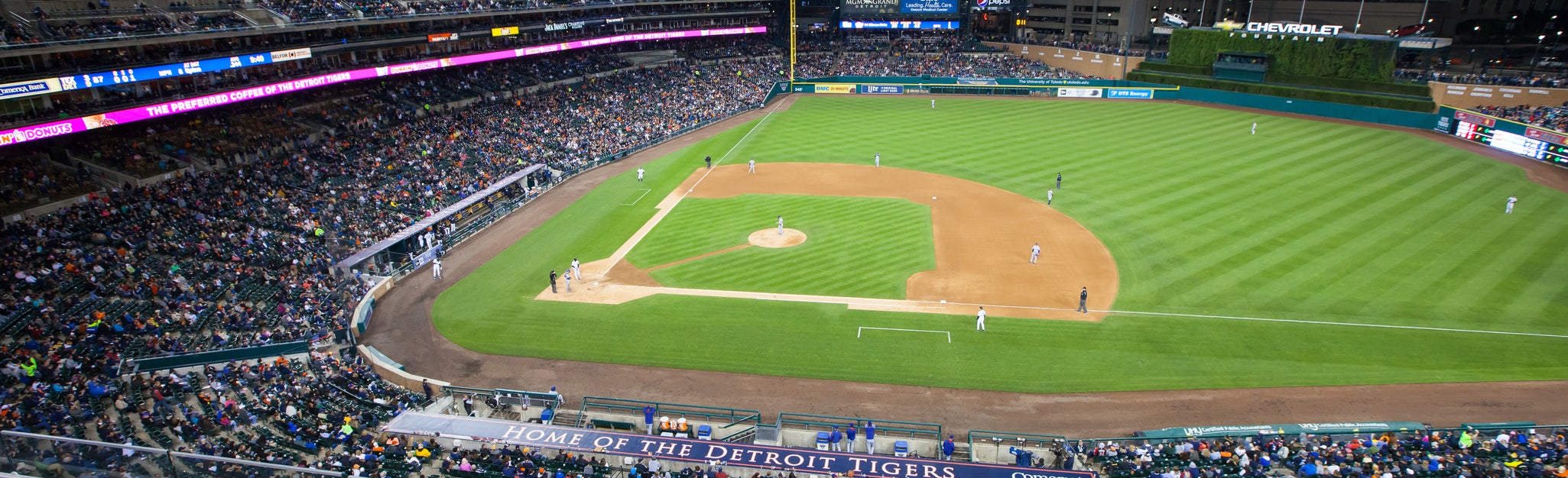 Seat view from Upper Box Infield