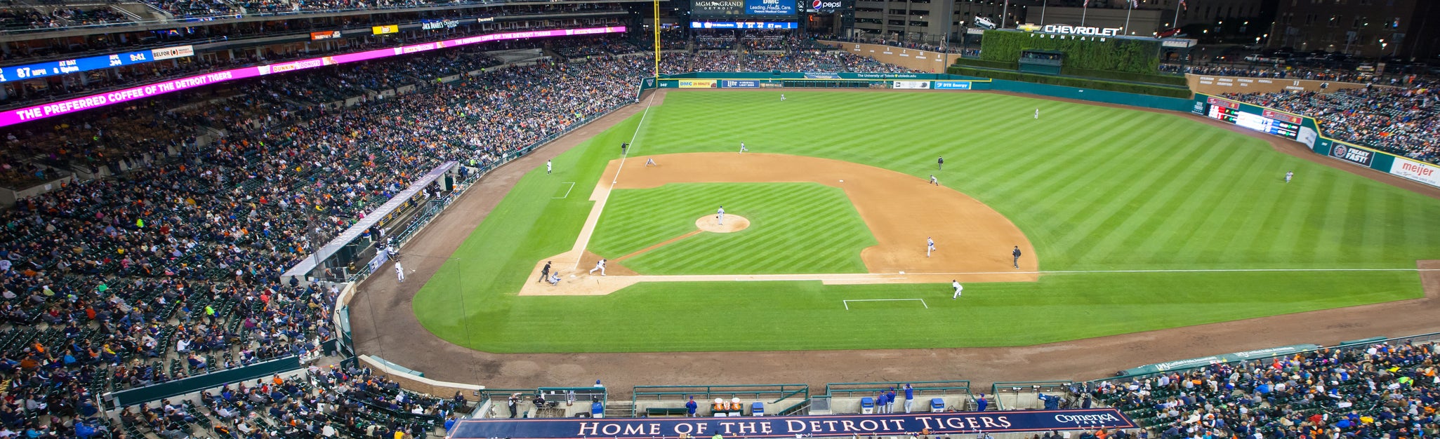 Seat view from Upper Box Infield