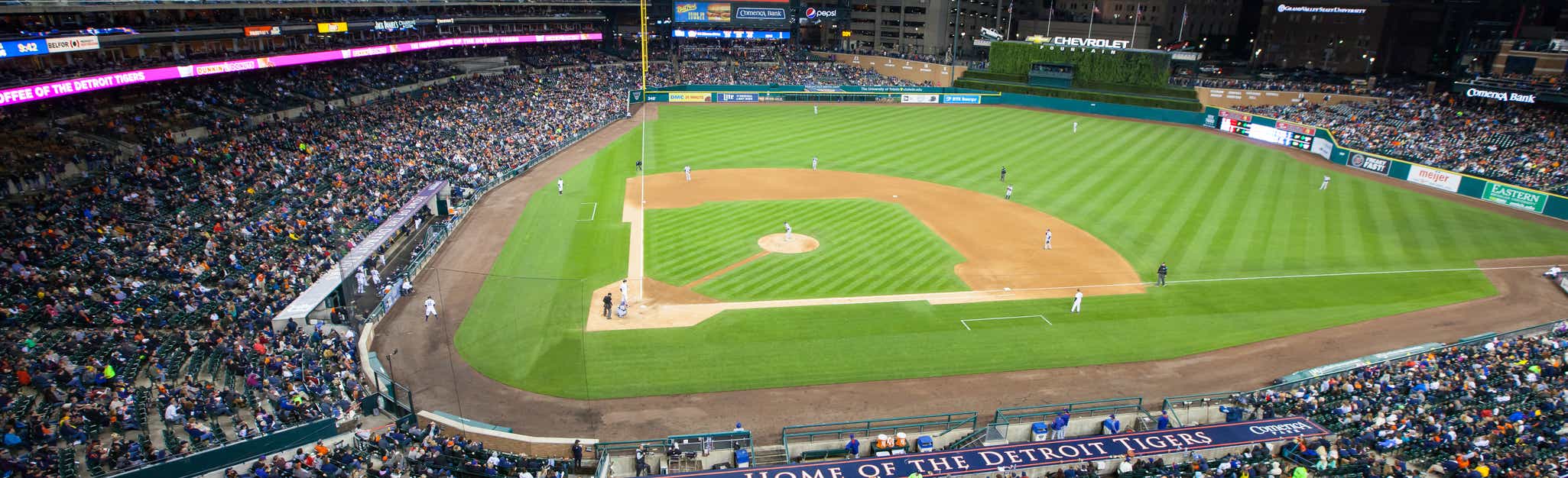 Seat view from Upper Box Infield