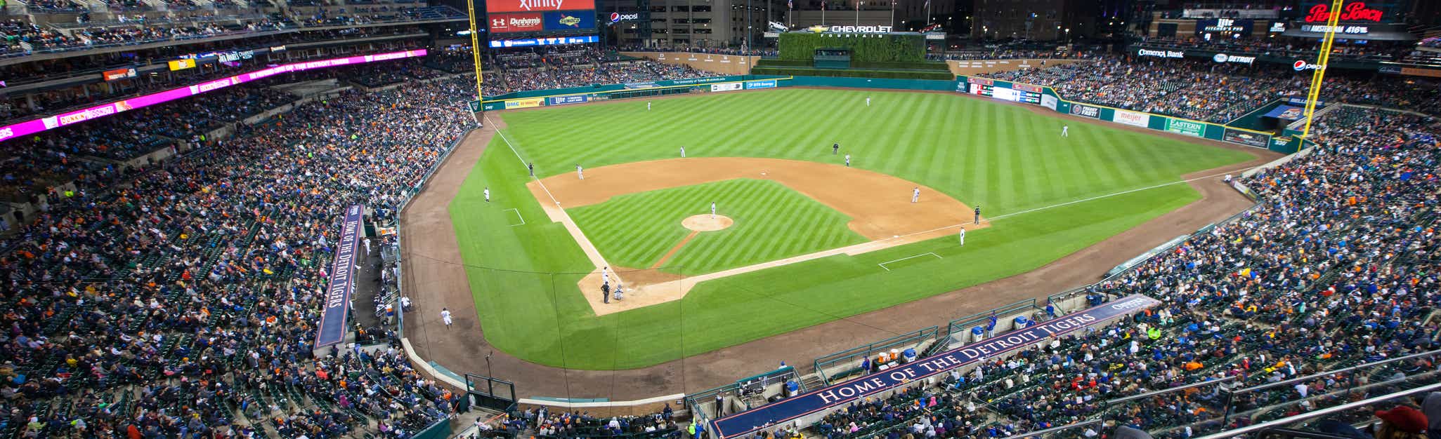 Seat view from Upper Box Infield