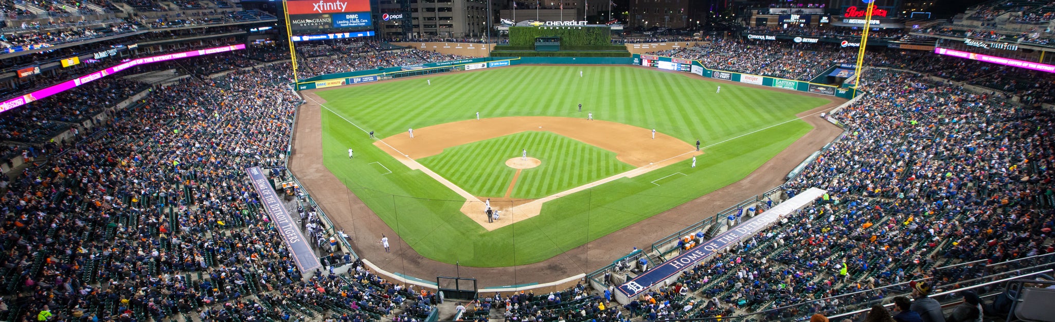 Seat view from Upper Box Infield
