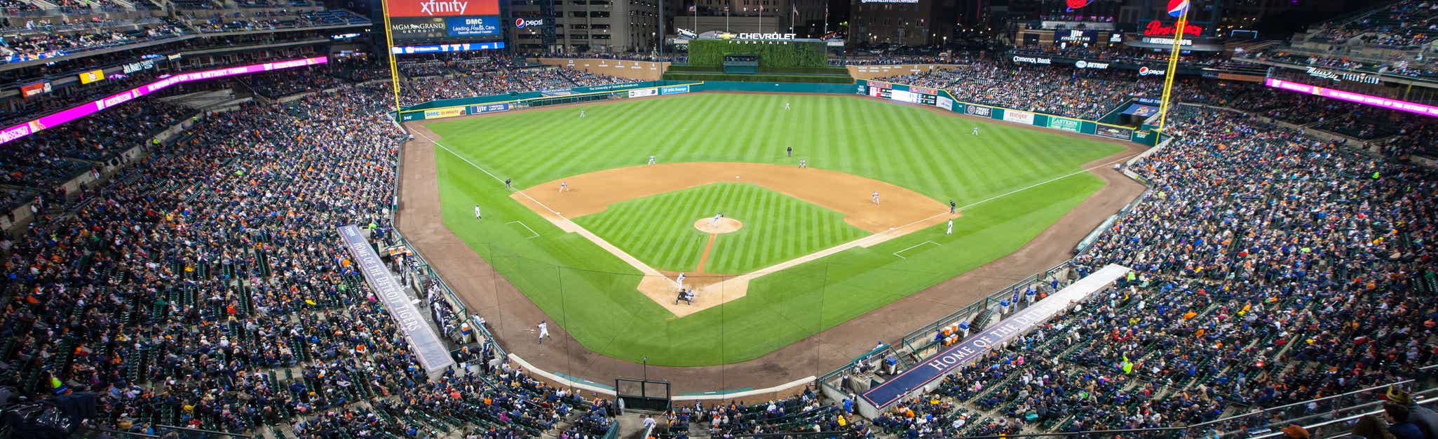 Seat view from Upper Box Infield