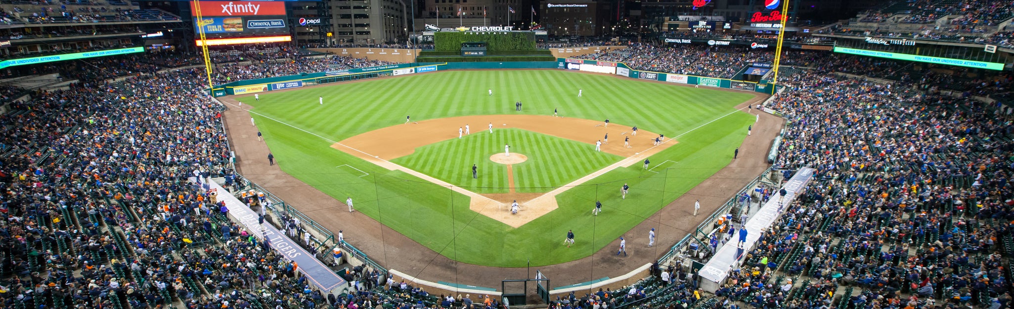 Seat view from Upper Box Infield