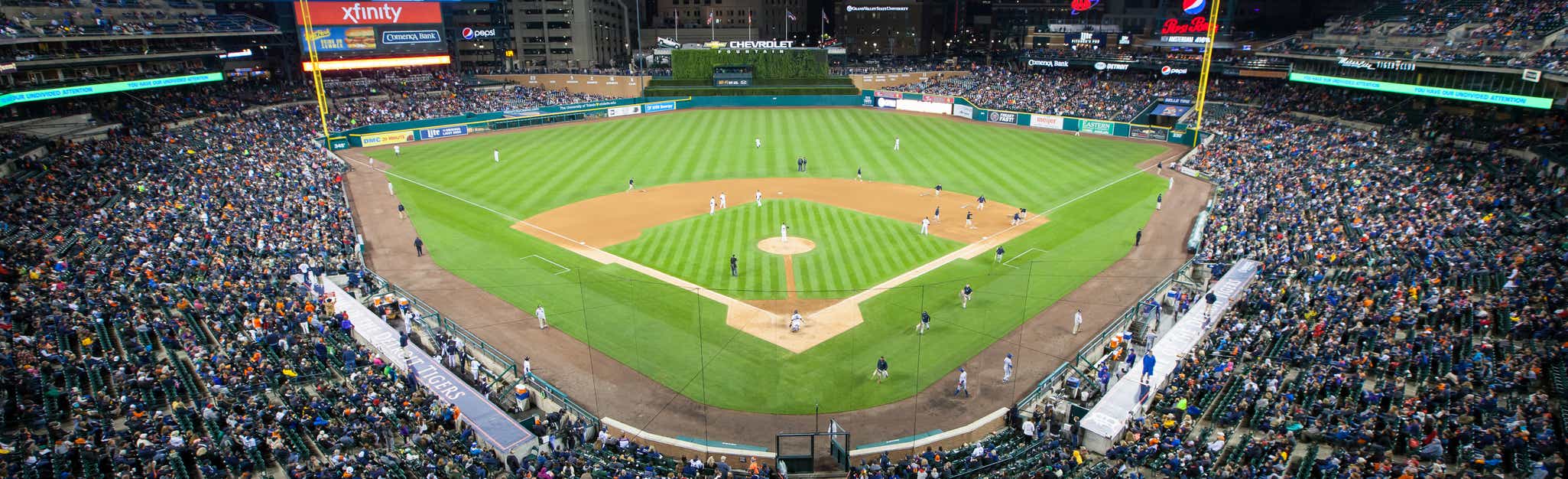 Seat view from Upper Box Infield