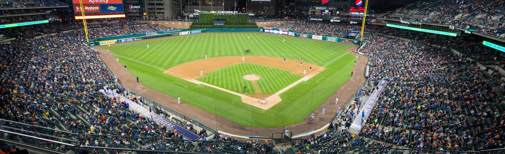 Seat view from Upper Box Infield