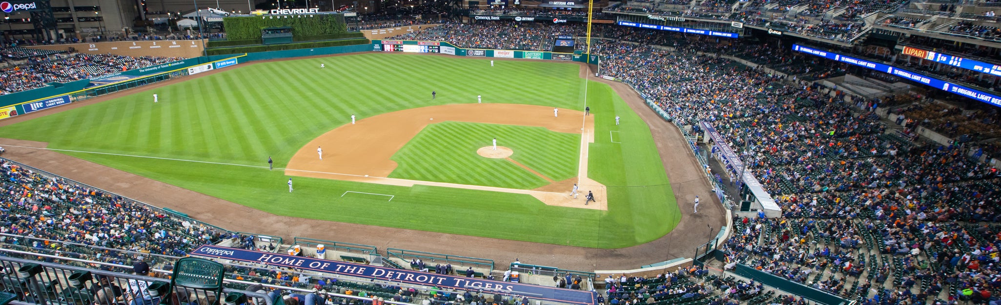Seat view from Upper Box Infield