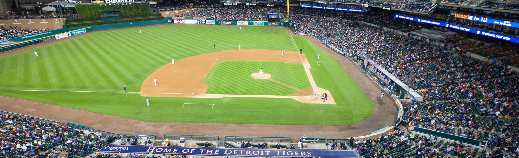 Seat view from Upper Box Infield