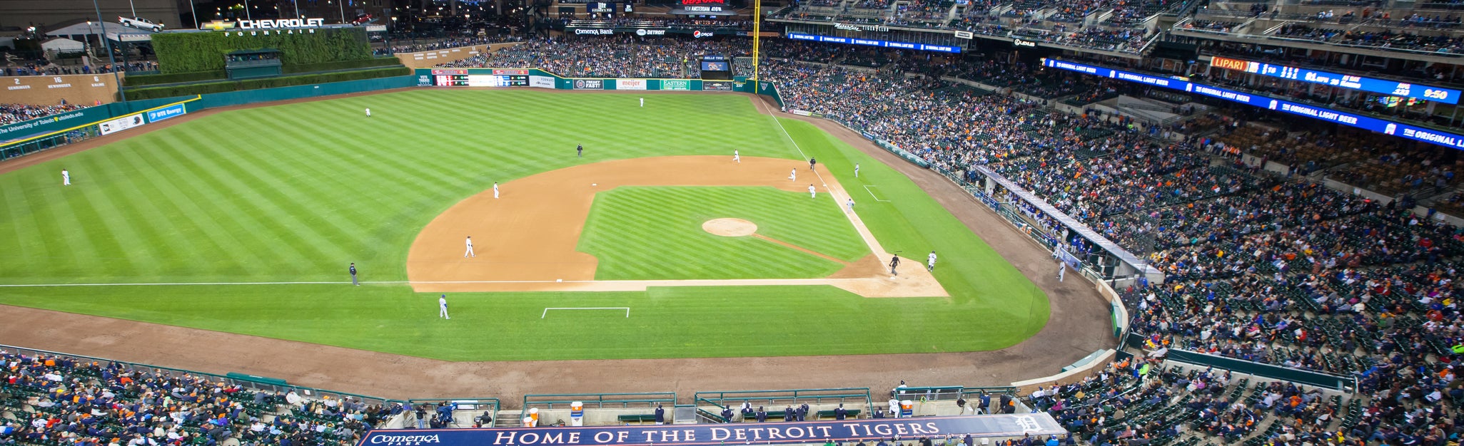 Seat view from Upper Box Infield