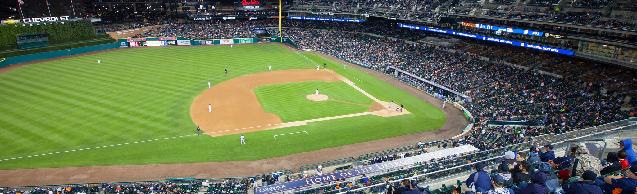 Seat view from Upper Baseline Box