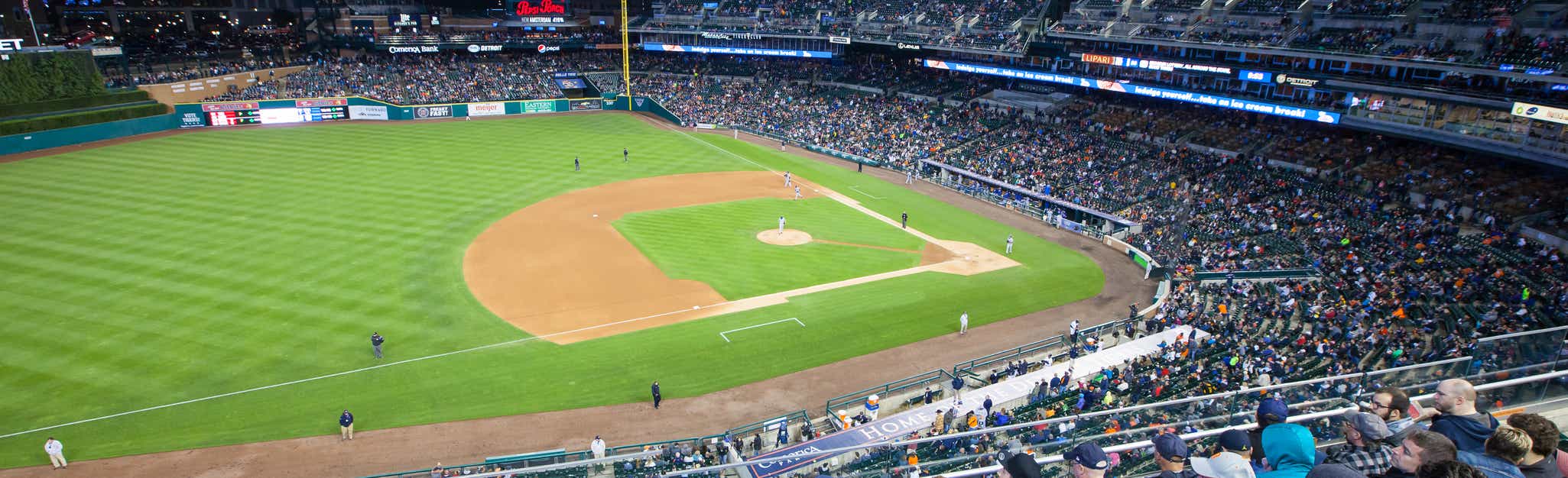 Seat view from Upper Baseline Box