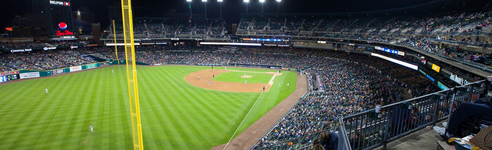 Seat view from Upper Box Left Field