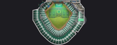 Seat view from Mezzanine