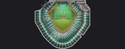 Seat view from Tigers Den