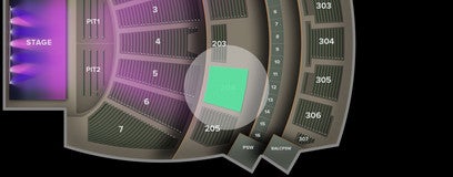 Seat view from Club