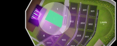 Seat view from Section