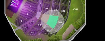 Seat view from Section