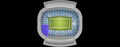 Seat view from Endzone