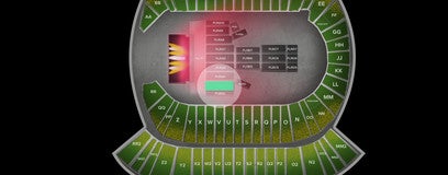 Seat view from Floor