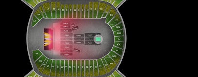 Seat view from Floor