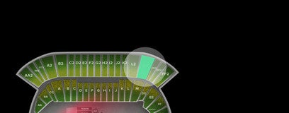 Seat view from Upper