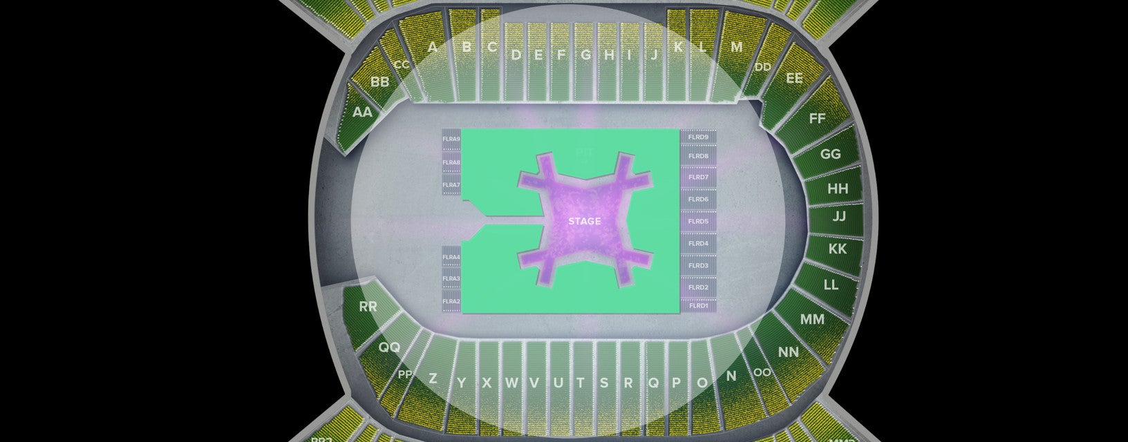 Seat view from PIT