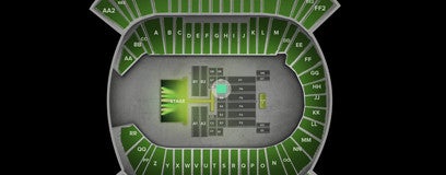 Seat view from Floor