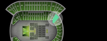 Seat view from Lower