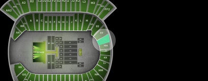 Seat view from Lower