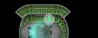 Seat view from Lower