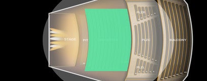 Seat view from Orchestra