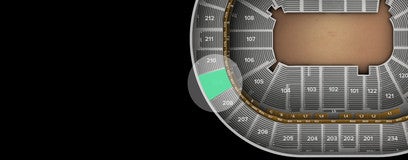 Seat view from Upper