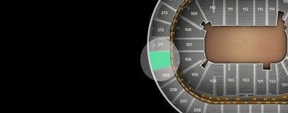 Seat view from Upper