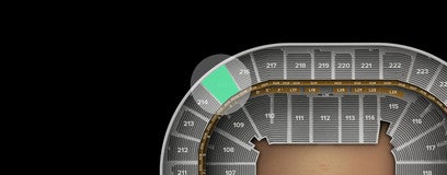 Seat view from Upper