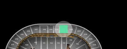 Seat view from Upper