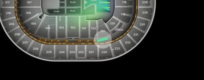 Seat view from Loge Box