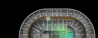Seat view from Loge Box