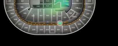 Seat view from Loge Box