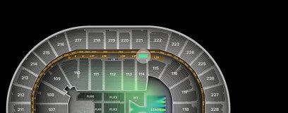 Seat view from Loge Box