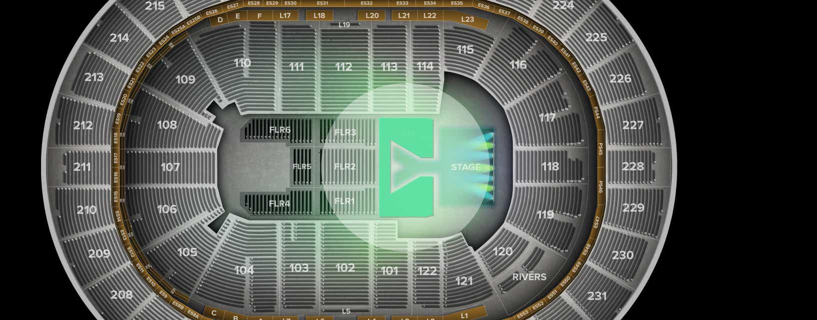 Seat view from PIT