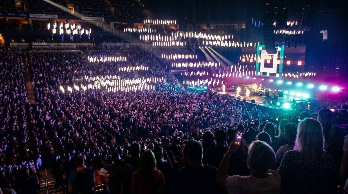 Seat view from Club
