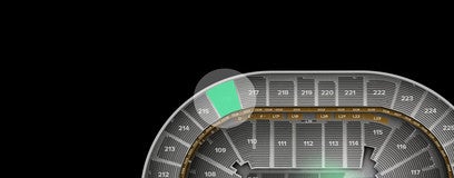 Seat view from Upper
