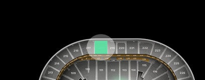 Seat view from Upper
