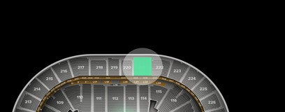 Seat view from Upper