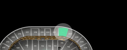 Seat view from Upper